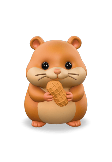 3D hamster model preview in GLBKit