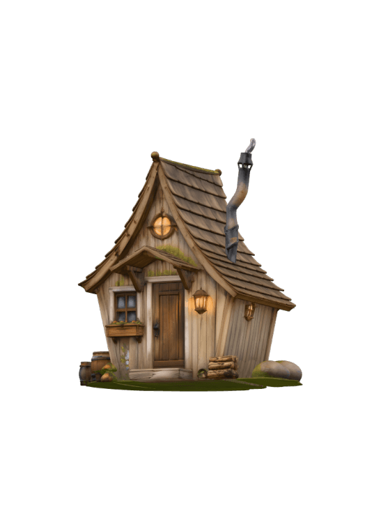 3D house model preview in GLBKit